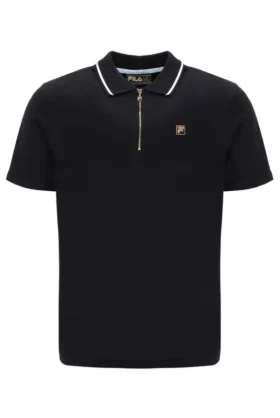 Polo Lemar Premium Essential en negro
