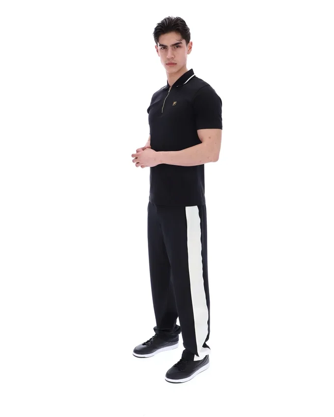 Polo Lemar Premium Essential en negro