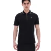 Polo Lemar Premium Essential en negro