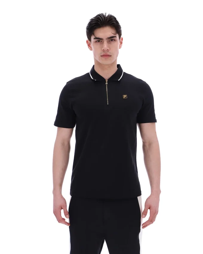 Polo Lemar Premium Essential en negro