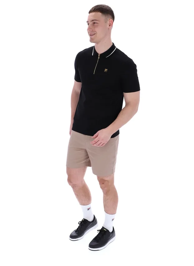 Polo Lemar Premium Essential en negro