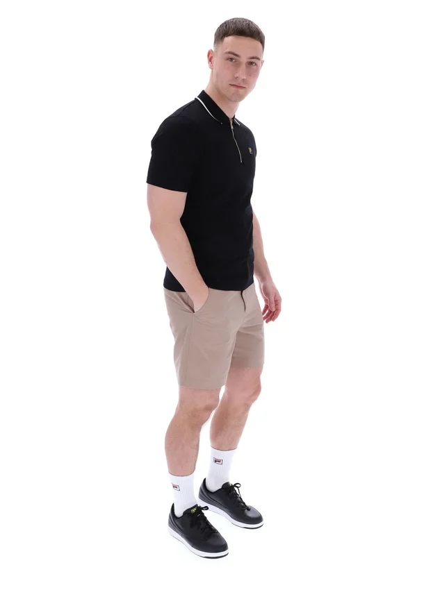 Polo Lemar Premium Essential en negro