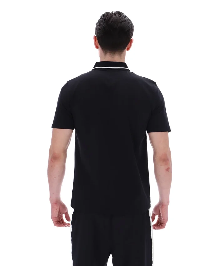 Polo Lemar Premium Essential en negro