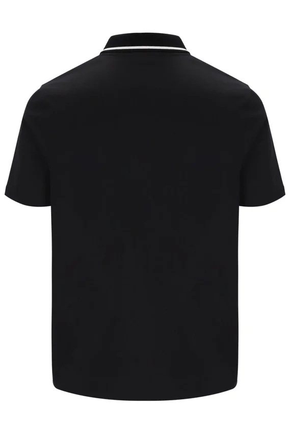 Polo Lemar Premium Essential en negro