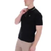 Polo Lemar Premium Essential en negro