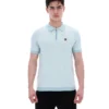 Polo Marty Zip en azul Sterling