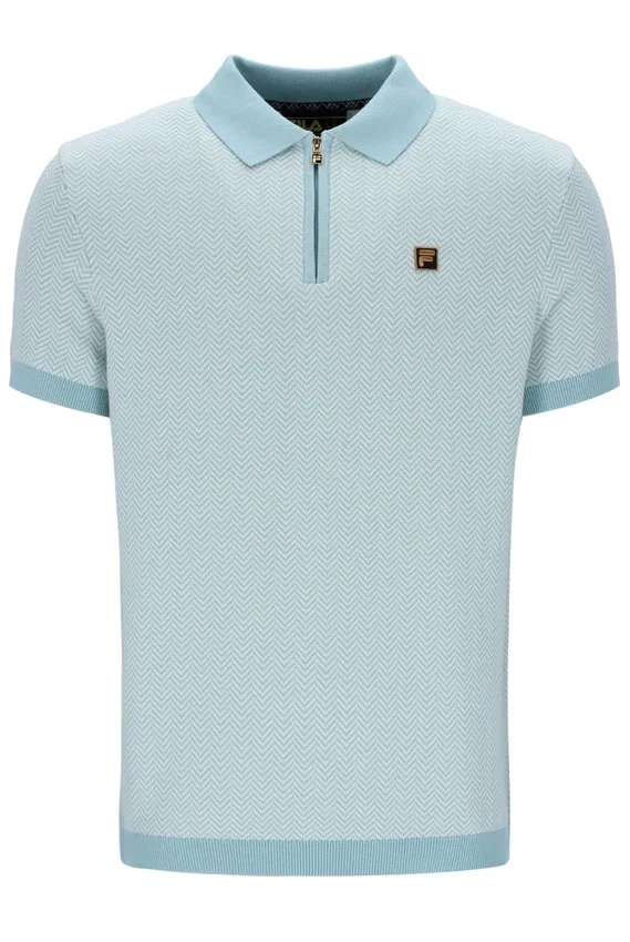 Polo Marty Zip en azul Sterling