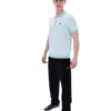 Polo Marty Zip en azul Sterling