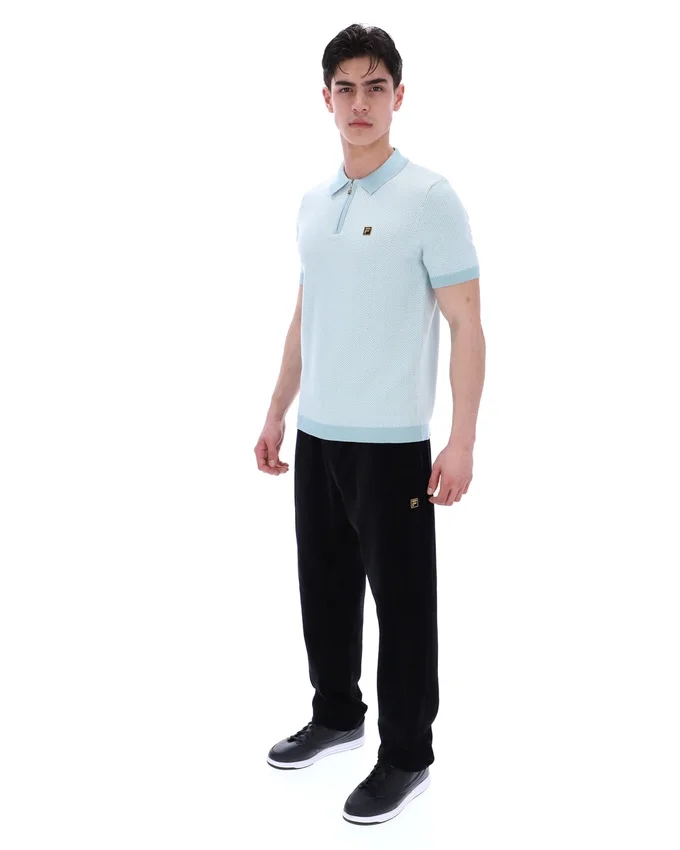 Polo Marty Zip en azul Sterling