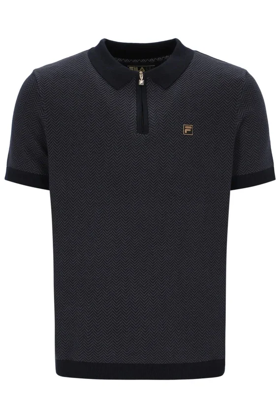 Polo Marty Zip negro