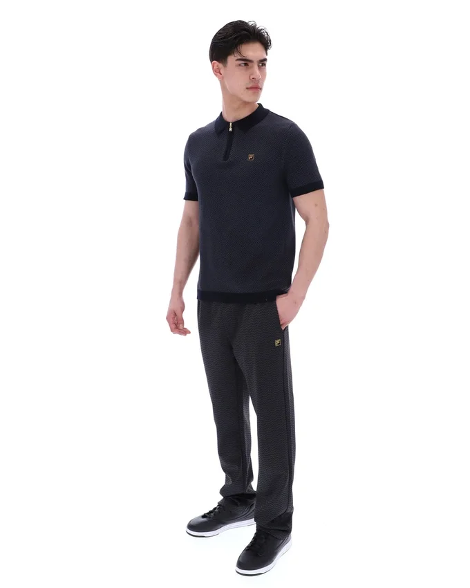 Polo Marty Zip negro