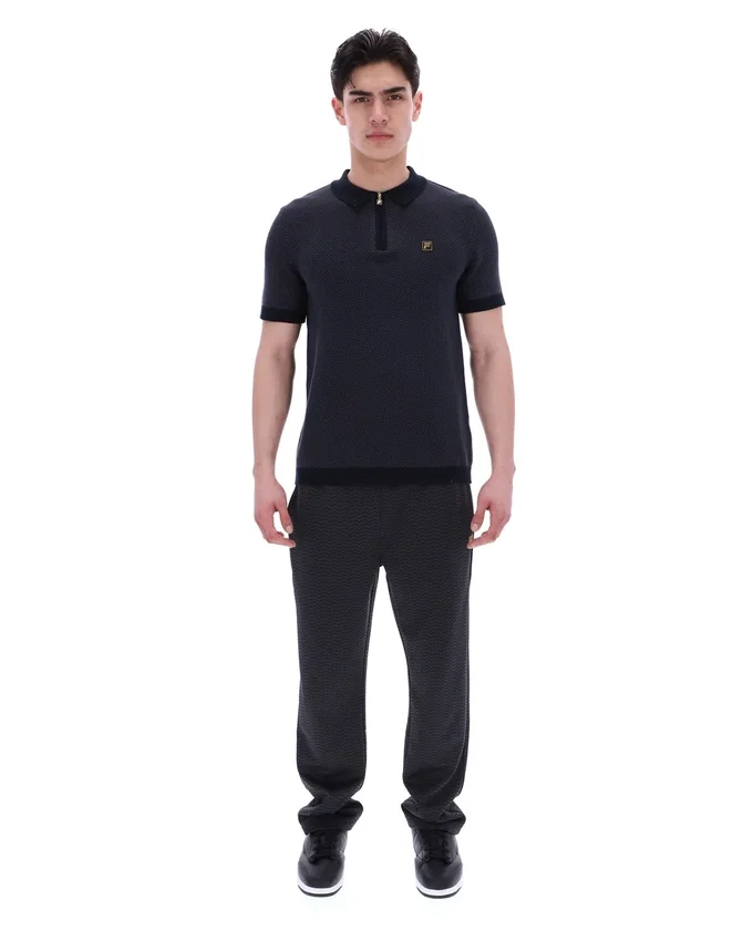 Polo Marty Zip negro