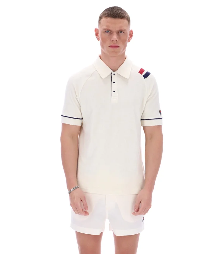 Polo Massimo Terry en color Gardenia