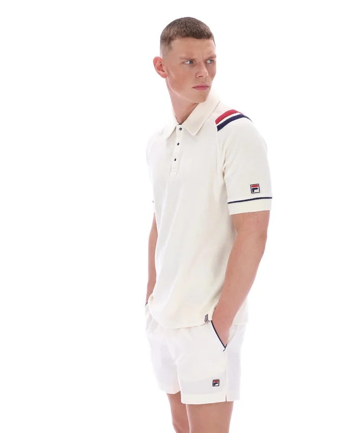 Polo Massimo Terry en color Gardenia