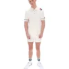 Polo Massimo Terry en color Gardenia