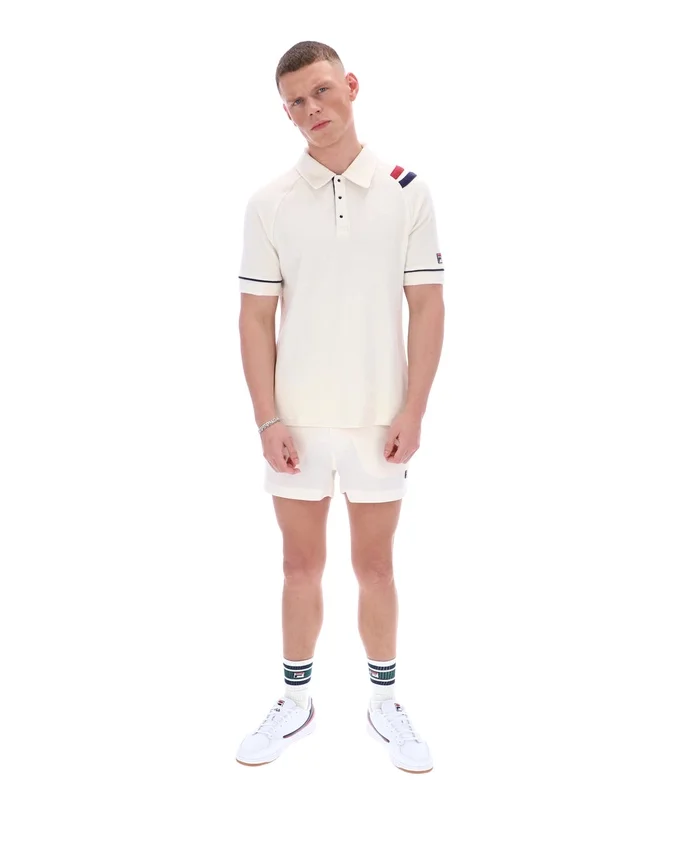 Polo Massimo Terry en color Gardenia