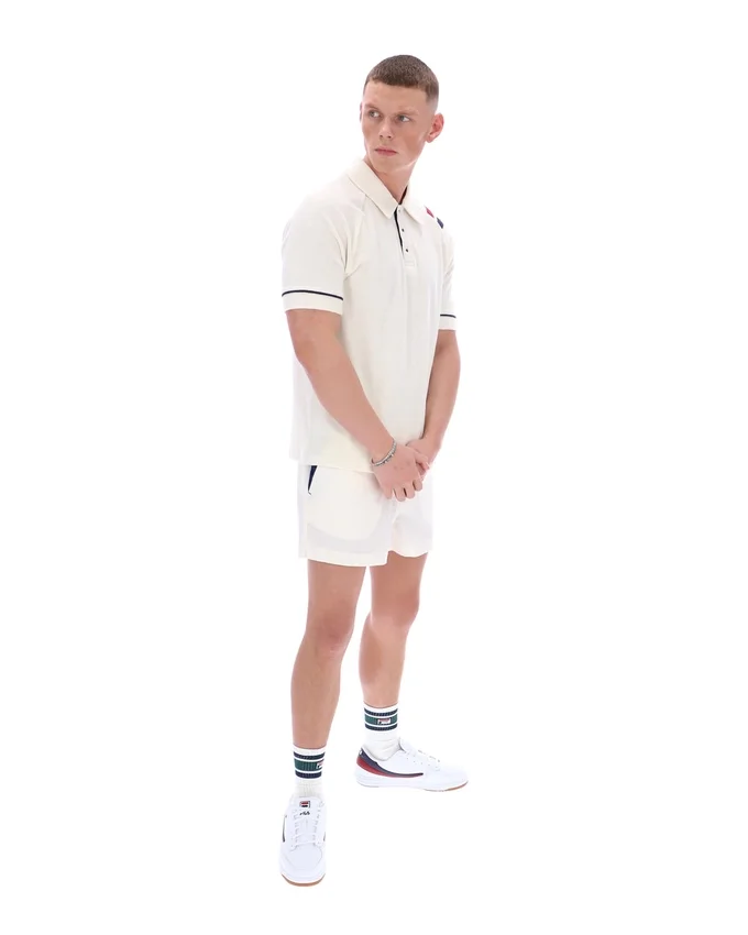 Polo Massimo Terry en color Gardenia