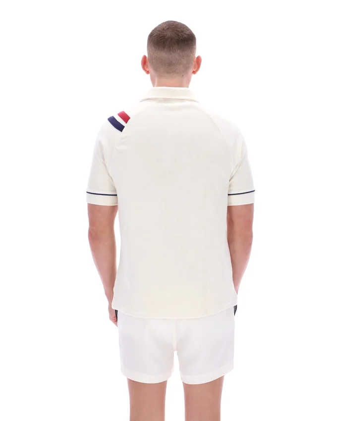 Polo Massimo Terry en color Gardenia