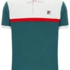 Polo Mattia con paneles en contraste de Mediterranea