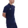 Polo Pablo de Fila en azul deslumbrante con tres botones y ribete