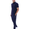 Polo Pablo de Fila en azul deslumbrante con tres botones y ribete