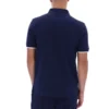 Polo Pablo de Fila en azul deslumbrante con tres botones y ribete