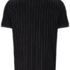 Polo rayado clásico vintage BB1 negro