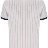 Polo rayado clásico vintage Gardenia BB1