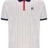 Polo rayado clásico vintage Gardenia BB1