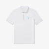Polo sin costuras Center Court blanco