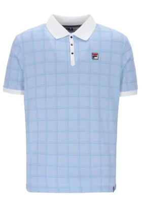 Polo Skyway Ignazio con diseño de cuadros tonales
