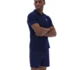 Polo texturizado Tristiano azul marino de Fila