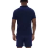 Polo texturizado Tristiano azul marino de Fila