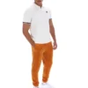 Polo Zev con detalle de puños en color Gardenia