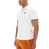 Polo Zev con detalle de puños en color Gardenia