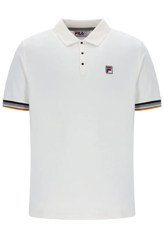 Polo Zev con detalle de puños en color Gardenia