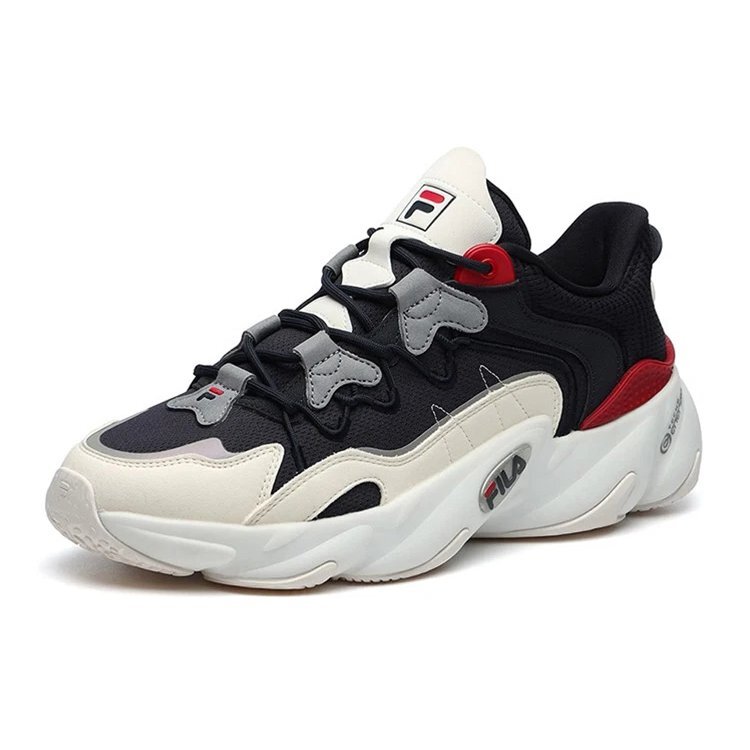 Retro Runner «Negro Rojo»