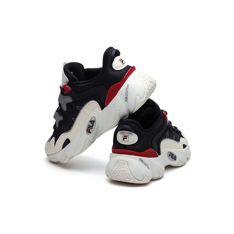 Retro Runner «Negro Rojo»
