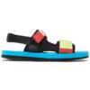 Sandalia Capri «Negro, Azul, Rojo»