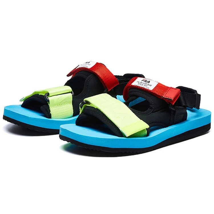 Sandalia Capri «Negro, Azul, Rojo»