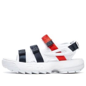 SANDALIA Disruptor II blanco/negro/rojo