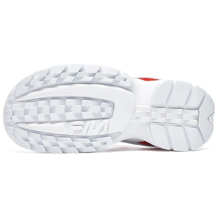 SANDALIA Disruptor II blanco/negro/rojo