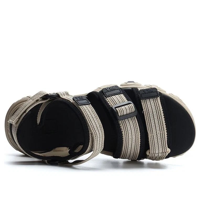 Sandalia Fluid «Negro Marrón»
