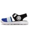 Sandalias casuales de estilo de vida «Negro Azul»