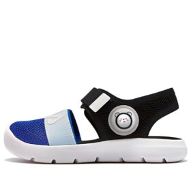Sandalias casuales de estilo de vida «Negro Azul»