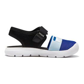 Sandalias casuales de estilo de vida «Negro Azul»