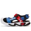 Sandalias clásicas «Negro, azul y rojo»