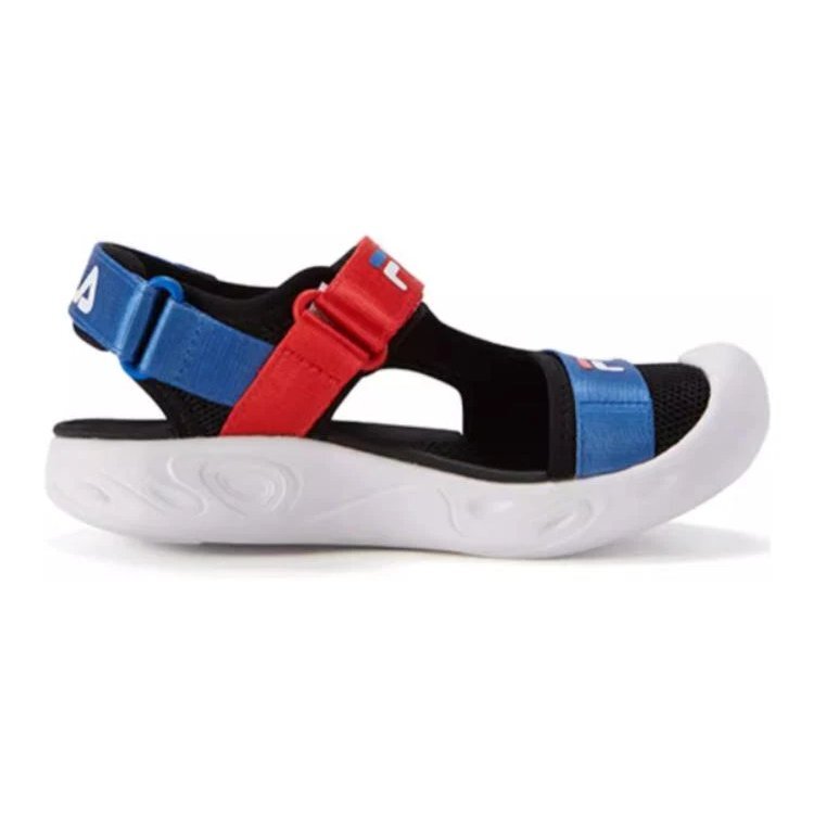 Sandalias clásicas «Negro, azul y rojo»