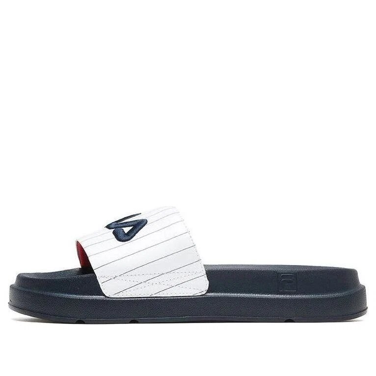 Sandalias de cuña Azul/Blanco