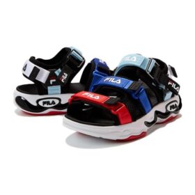Sandalias de estilo de vida «Negro, azul y rojo»